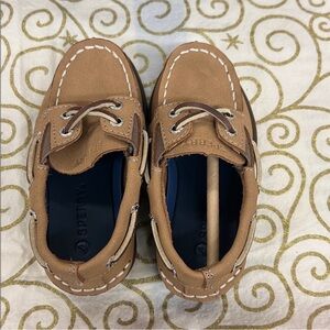 Sperry Kids Brown Moccasins